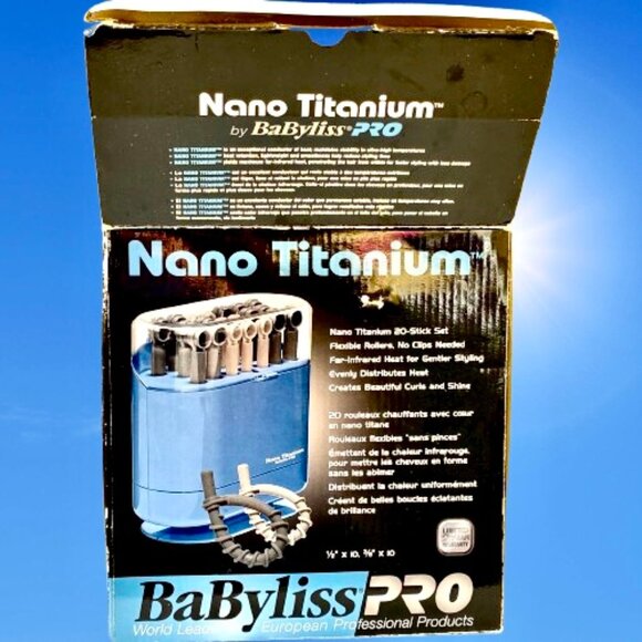 BaByliss Nano Titanium Flexible Hair Curlers Pro 20 HOT STICKS Set main image 5